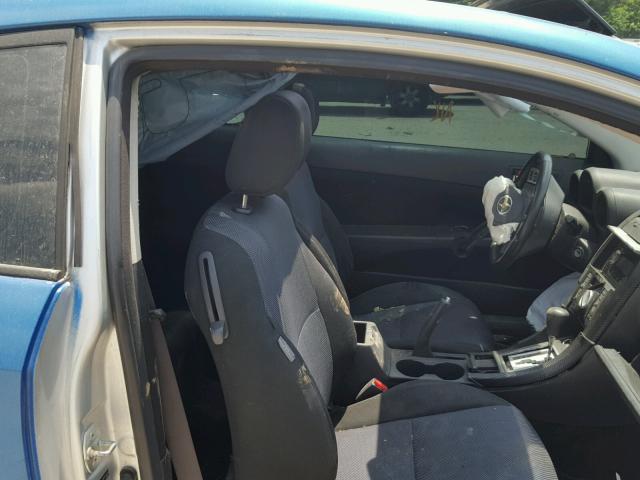 JTKDE167X80221526 - 2008 TOYOTA SCION TC 银色 照片 5