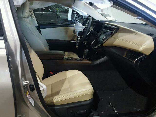 4T1BK1EB0GU241400 - 2016 TOYOTA AVALON XLE BEIGE photo 5