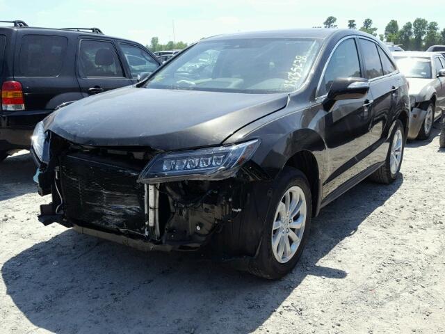 5J8TB3H56GL000541 - 2016 ACURA RDX TECHNO BLACK photo 2