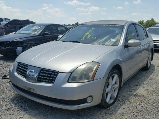 1N4BA41E14C813123 - 2004 NISSAN MAXIMA SE SILVER photo 2