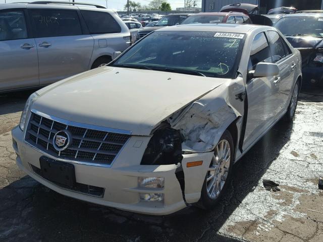 1G6DU6EV7A0145974 - 2010 CADILLAC STS CREAM photo 2