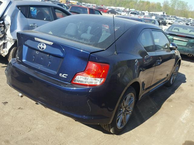 JTKJF5C74B3007102 - 2011 TOYOTA SCION TC 蓝色 照片 4