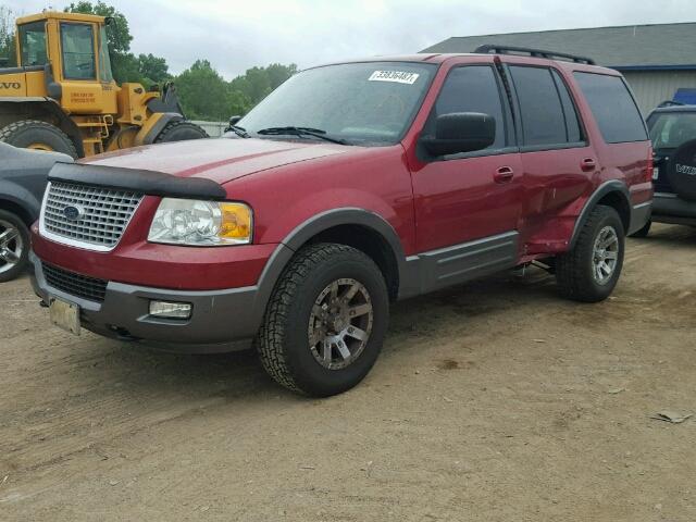 1FMPU16595LB07707 - 2005 FORD EXPEDITION RED photo 2