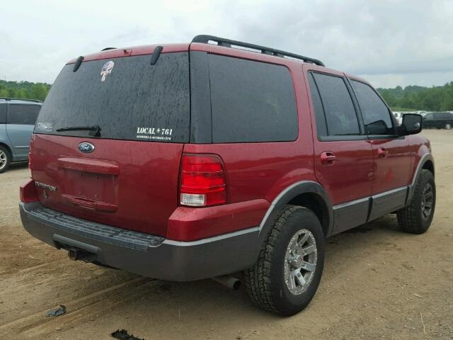 1FMPU16595LB07707 - 2005 FORD EXPEDITION RED photo 4