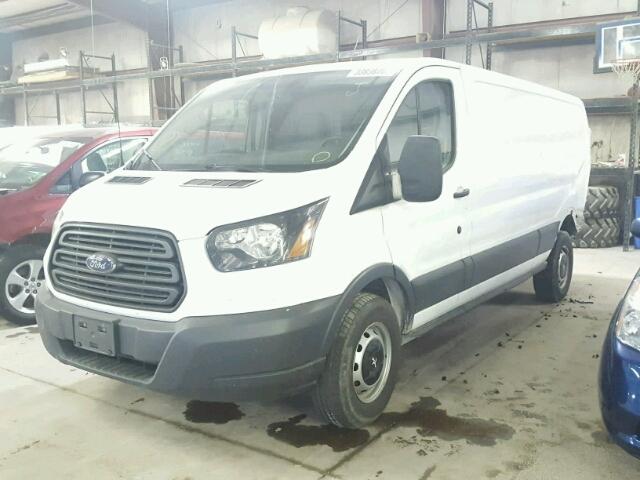 1FTYR2YMXFKB21580 - 2015 FORD TRANSIT T- WHITE photo 2