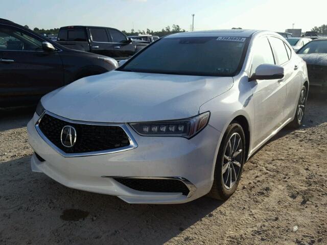 19UUB1F52JA006481 - 2018 ACURA TLX TECH WHITE photo 2