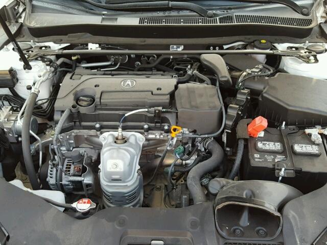 19UUB1F52JA006481 - 2018 ACURA TLX TECH WHITE photo 7