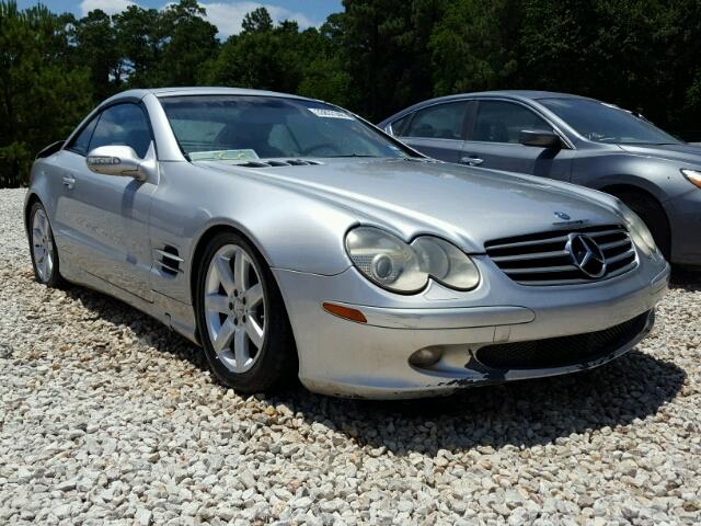 WDBSK75F03F018538 - 2003 MERCEDES-BENZ SL 500R SILVER photo 1