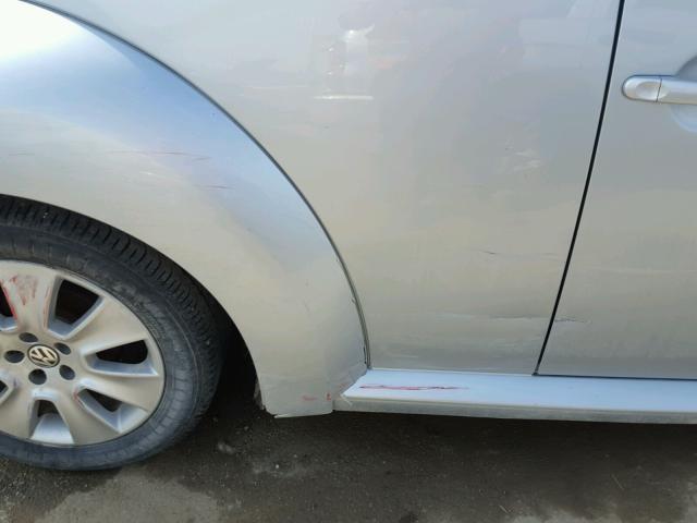3VWPW31C68M513136 - 2008 VOLKSWAGEN NEW BEETLE 银色 照片 9