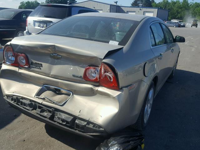 1G1ZA5E08AF112188 - 2010 CHEVROLET MALIBU LS თაფლისფერი ფოტო 4
