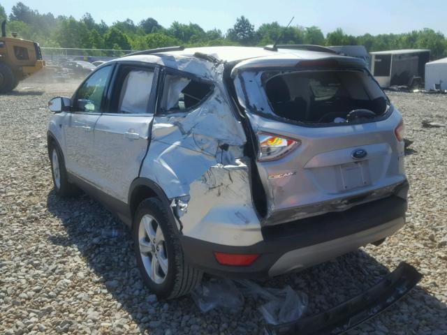 1FMCU0GX5EUE55202 - 2014 FORD ESCAPE SE SILVER photo 3