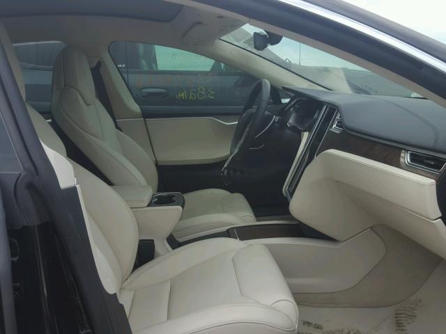 5YJSA1E26HF217216 - 2017 TESLA MODEL S BLACK photo 5