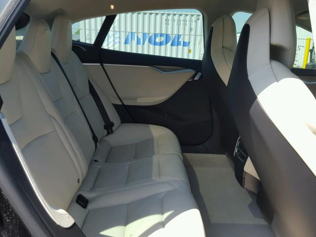 5YJSA1E26HF217216 - 2017 TESLA MODEL S BLACK photo 6