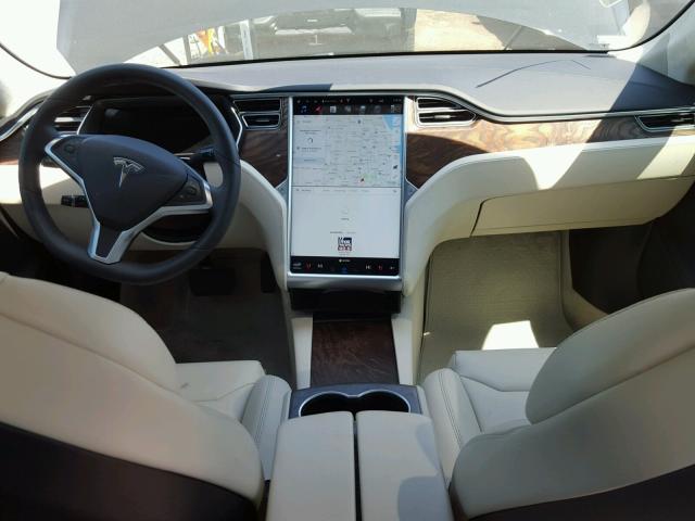 5YJSA1E26HF217216 - 2017 TESLA MODEL S BLACK photo 9