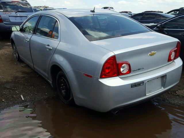 1G1ZC5EB1AF113713 - 2010 CHEVROLET MALIBU 1LT 银色 照片 3