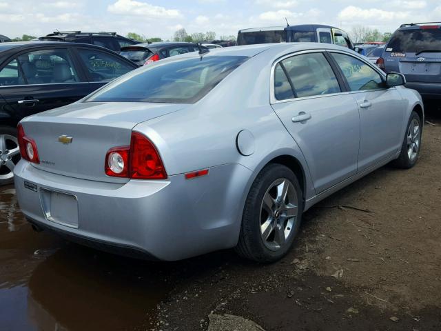 1G1ZC5EB1AF113713 - 2010 CHEVROLET MALIBU 1LT 银色 照片 4