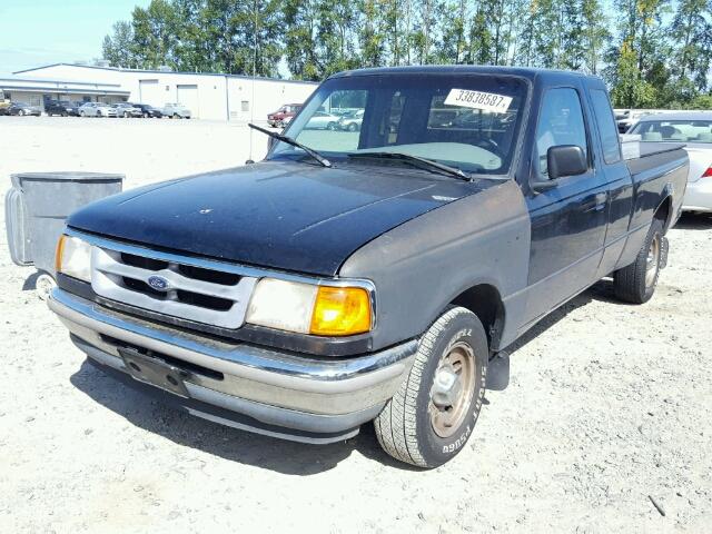 1FTCR14X4VTA23500 - 1997 FORD RANGER SUP BLACK photo 2