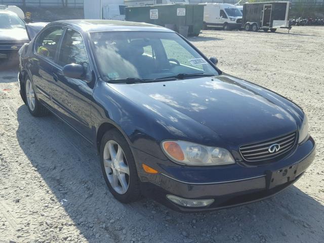 JNKDA31A82T028653 - 2002 INFINITI I35 BLUE photo 1