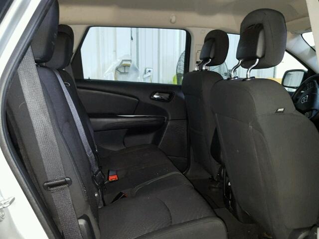 3C4PDCAB5CT205163 - 2012 DODGE JOURNEY SE SILVER photo 6