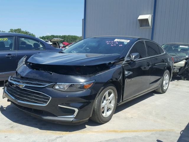 1G1ZB5STXGF294299 - 2016 CHEVROLET MALIBU LS 黑色 照片 2