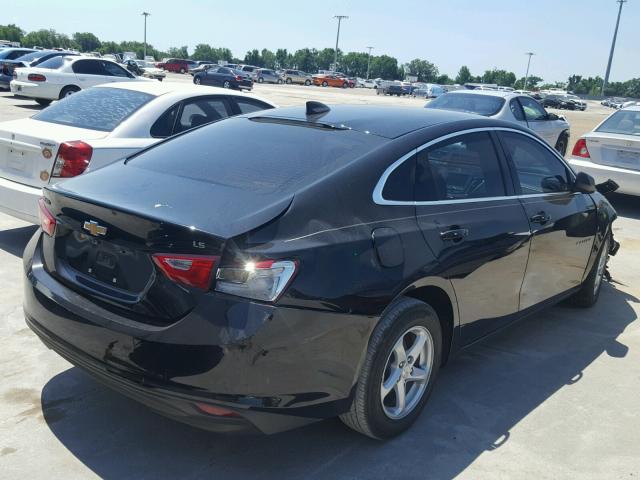 1G1ZB5STXGF294299 - 2016 CHEVROLET MALIBU LS 黑色 照片 4