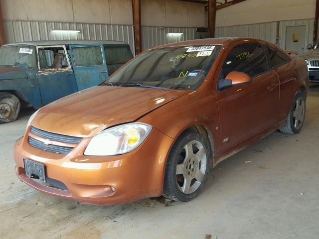 1G1AM15BX67724750 - 2006 CHEVROLET COBALT SS ORANGE photo 2