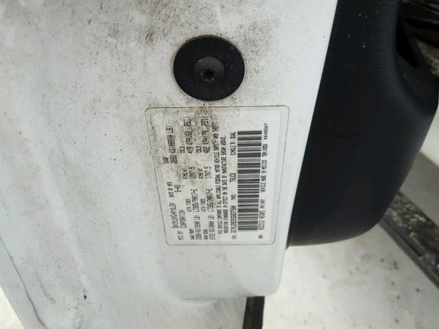3D7KU28D93G837500 - 2003 DODGE RAM 2500 S WHITE photo 10