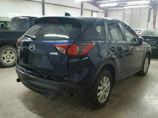 JM3KE2BE6D0167510 - 2013 MAZDA CX-5 SPORT BLUE photo 4