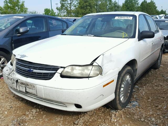 1G1ND52J53M552743 - 2003 CHEVROLET MALIBU WHITE photo 2