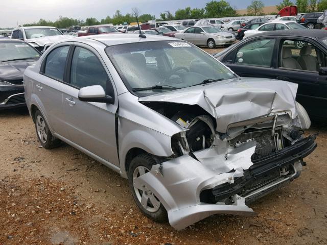 KL1TD5DEXBB205487 - 2011 CHEVROLET AVEO LS SILVER photo 1