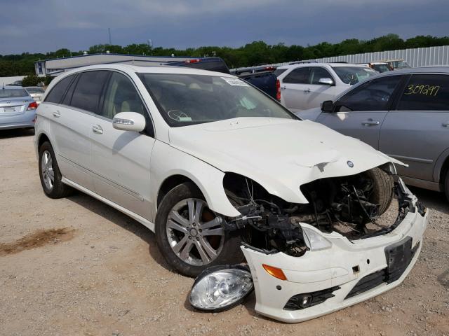 4JGCB22E88A076563 - 2008 MERCEDES-BENZ R 320 CDI WHITE photo 1
