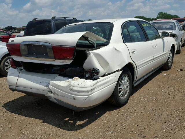 1G4HR54K33U202972 - 2003 BUICK LESABRE LI WHITE photo 4