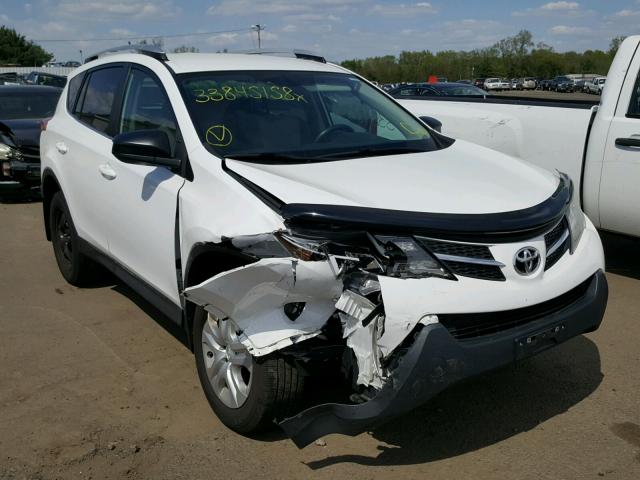 2T3BFREV8DW018747 - 2013 TOYOTA RAV4 LE WHITE photo 1