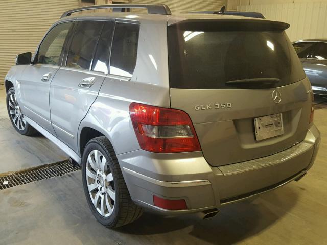 WDCGG8HBXCF741914 - 2012 MERCEDES-BENZ GLK 350 4M SILVER photo 3