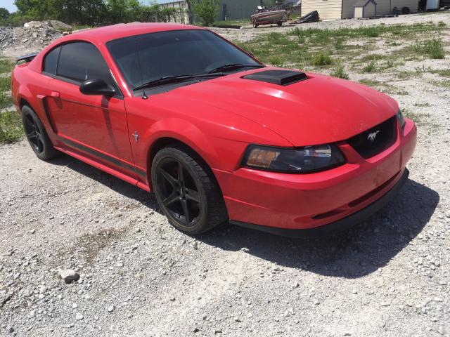 1FAFP42R43F366821 - 2003 FORD MUSTANG MA RED photo 1
