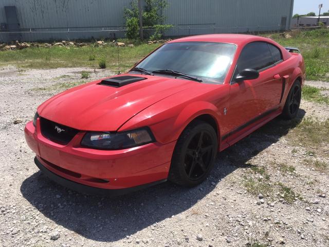 1FAFP42R43F366821 - 2003 FORD MUSTANG MA RED photo 2