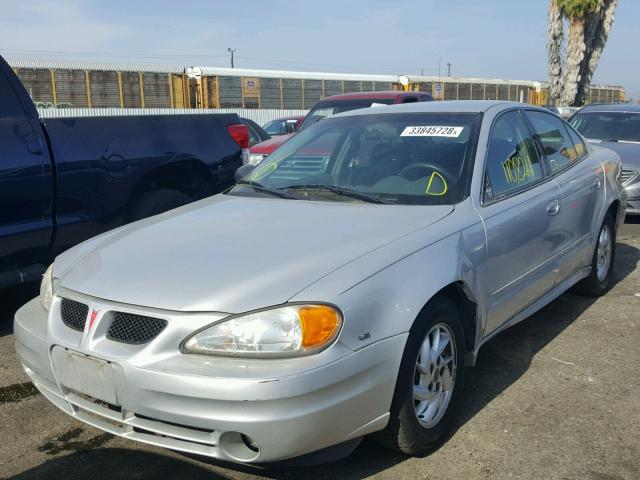 1G2NF52E44M536429 - 2004 PONTIAC GRAND AM S 银色 照片 2