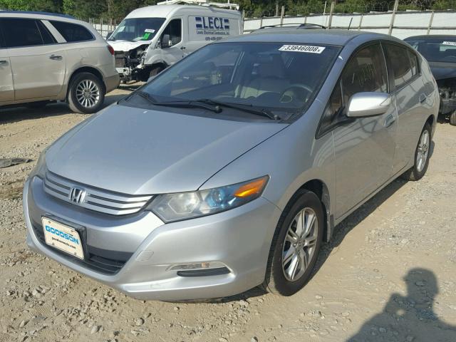 JHMZE2H78AS023150 - 2010 HONDA INSIGHT EX SILVER photo 2