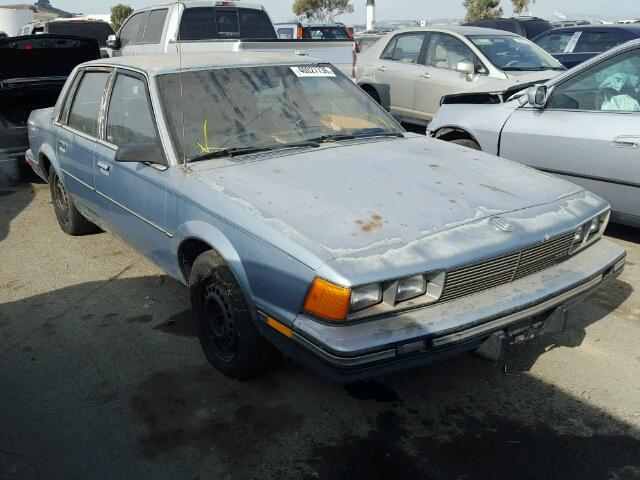 1G4AH51R4H6405709 - 1987 BUICK CENTURY CU BLUE photo 1