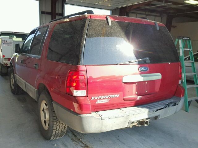 1FMPU16516LA35466 - 2006 FORD EXPEDITION MAROON photo 3