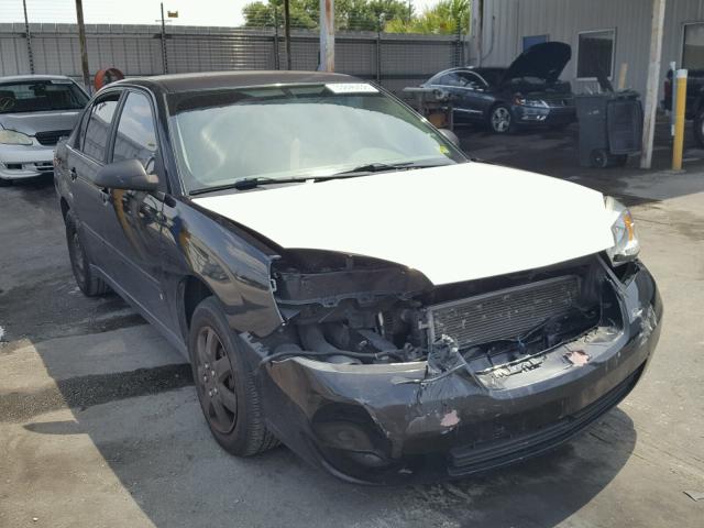 1G1ZS51F06F157253 - 2006 CHEVROLET MALIBU LS 黑色 照片 1