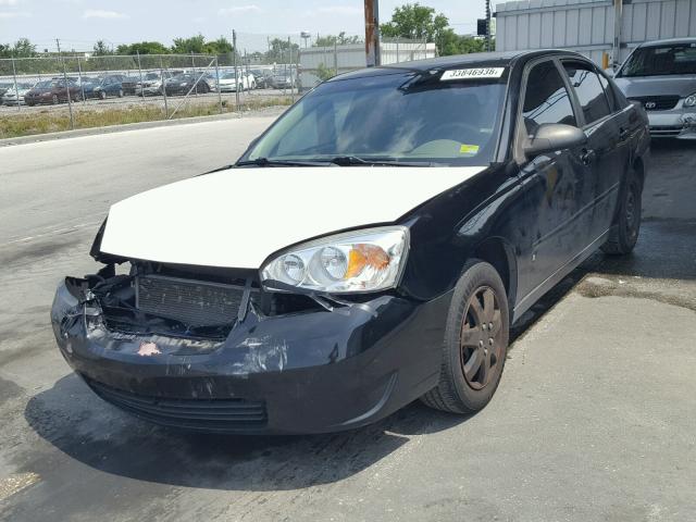 1G1ZS51F06F157253 - 2006 CHEVROLET MALIBU LS 黑色 照片 2