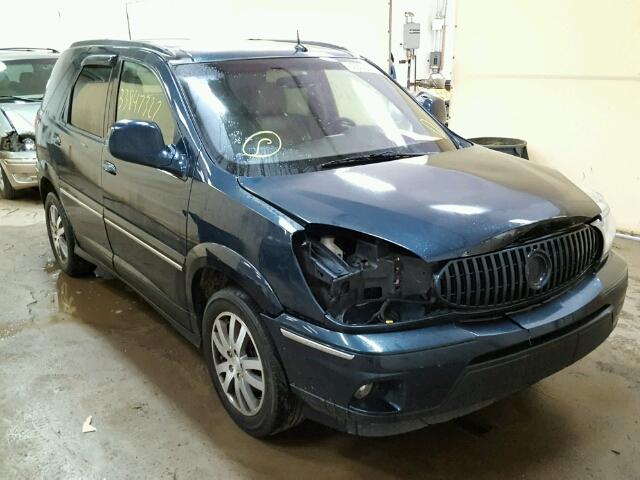 3G5DB03764S577691 - 2004 BUICK RENDEZVOUS BLUE photo 1