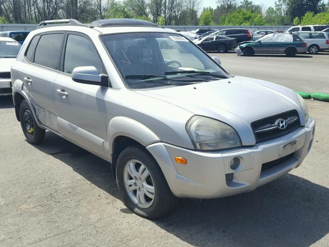 KM8JN72D96U287477 - 2006 HYUNDAI TUCSON GLS SILVER photo 1