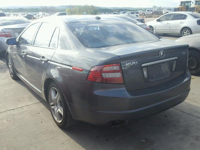 19UUA66298A002668 - 2008 ACURA TL GRAY photo 3