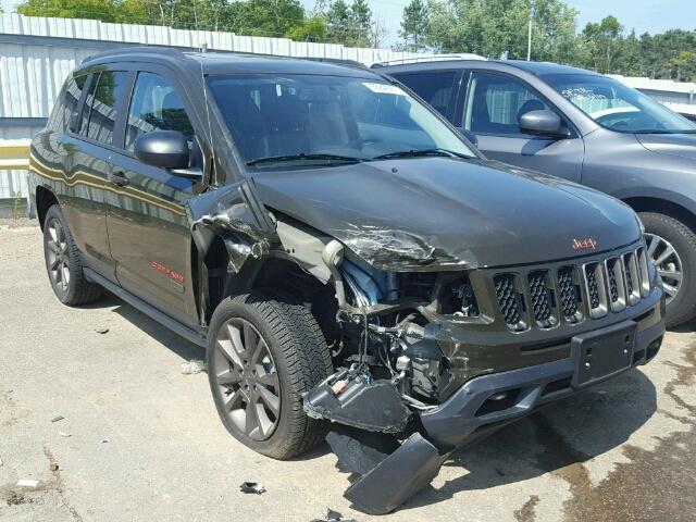 1C4NJDBB0GD805704 - 2016 JEEP COMPASS SP GREEN photo 1