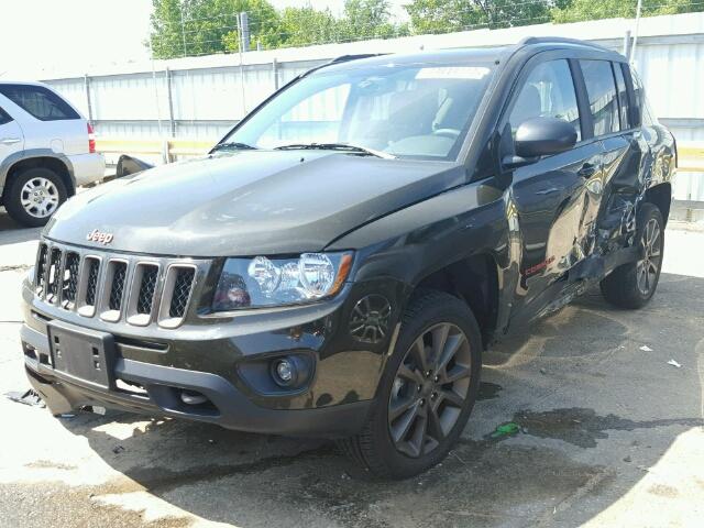 1C4NJDBB0GD805704 - 2016 JEEP COMPASS SP GREEN photo 2