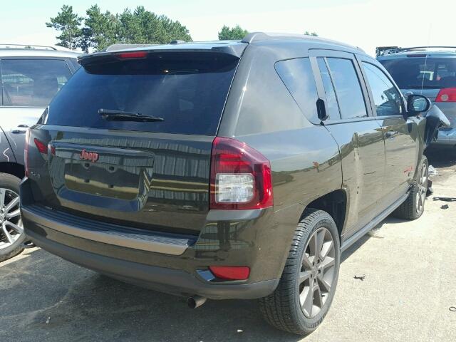 1C4NJDBB0GD805704 - 2016 JEEP COMPASS SP GREEN photo 4