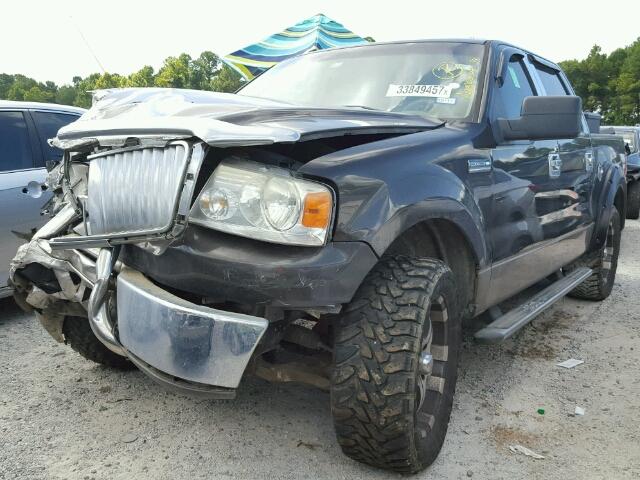 1FTRW12W36KC57468 - 2006 FORD F150 BROWN photo 2