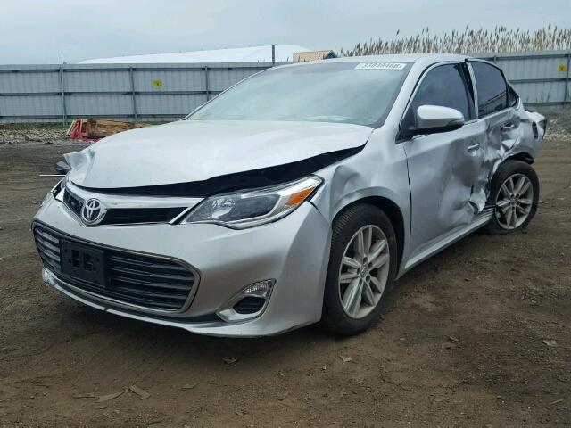 4T1BK1EB7EU107206 - 2014 TOYOTA AVALON BAS SILVER photo 2